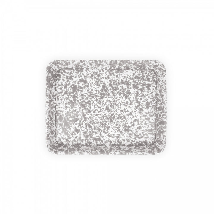 Crow Canyon Splatter Small Rectangular Tray 11.25" x 9.00"
