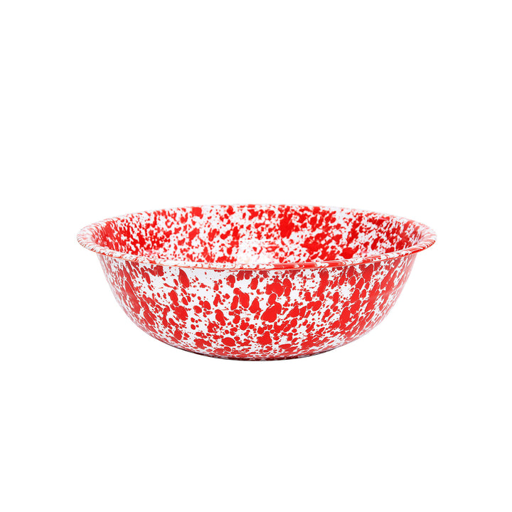 Crow Canyon Splatter Medium Basin Bowl 8qt