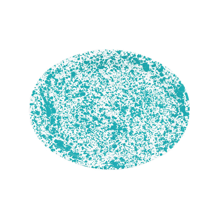 Crow Canyon Splatter Oval Platter 17.50" x 13.25"