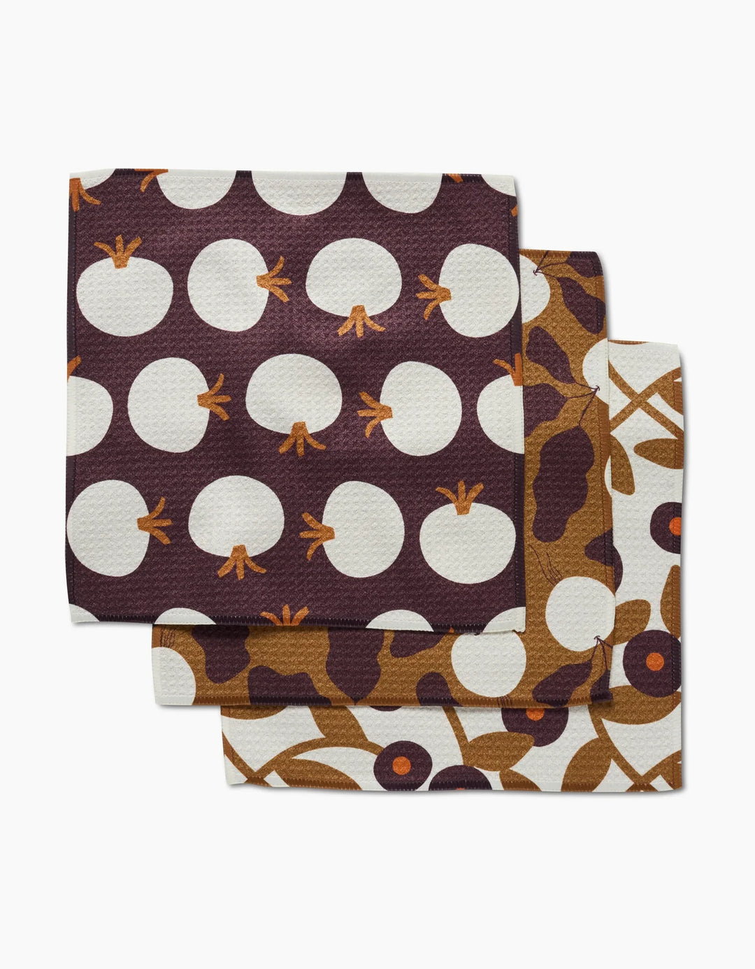 Bold Fall - Dishcloth Set of 3