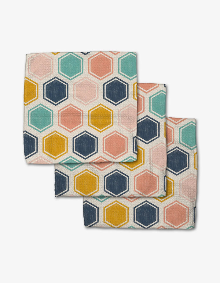 Pollen Patchwork - Dishcloth Set of 3