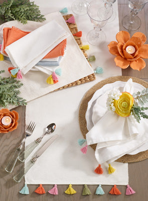 Fiesta Tassel Table Runner