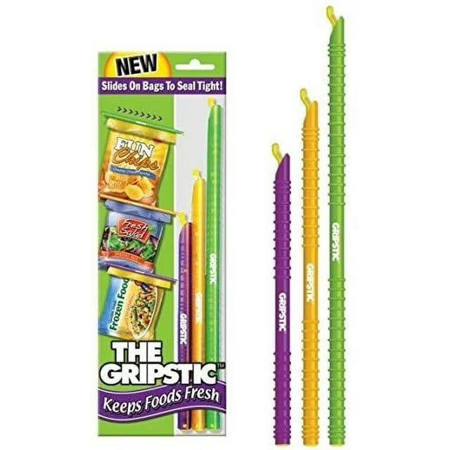 GRIPSTIC® Bag Sealer 3-Pack Assorted Set