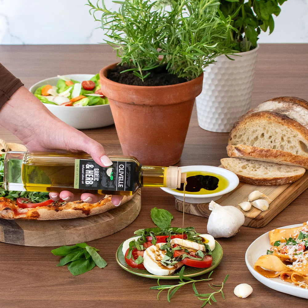 Garlic & Herb Infused Olive Oil