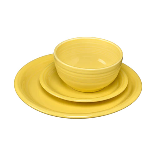 Fiestaware Bistro Coupe 3-Piece Place Setting