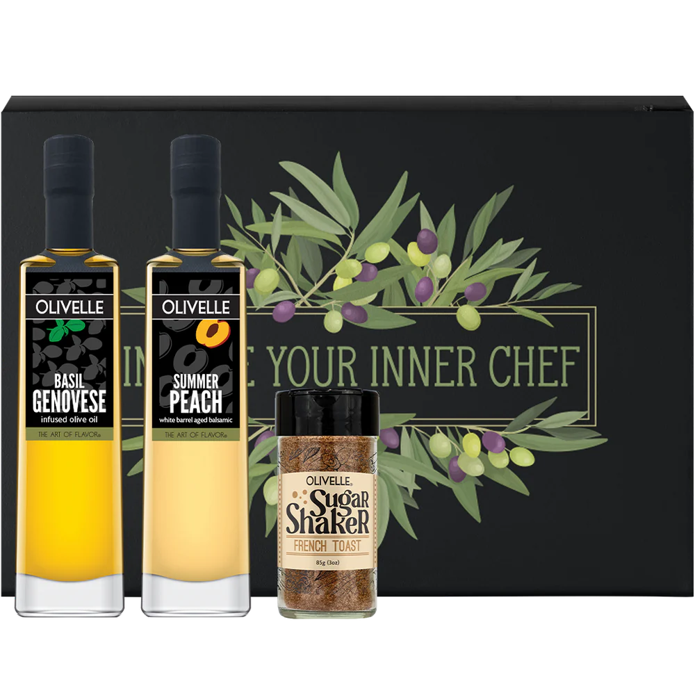 Grilled Brie with Peach Salsa Recipe Gift Kit