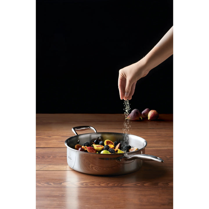 Heritage Steel Titanium Series 4 Quart Sauté with Lid