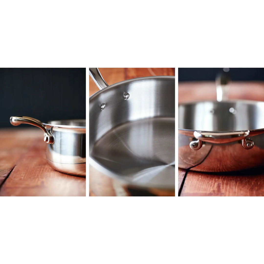 Heritage Steel Titanium Series 4 Quart Sauté with Lid