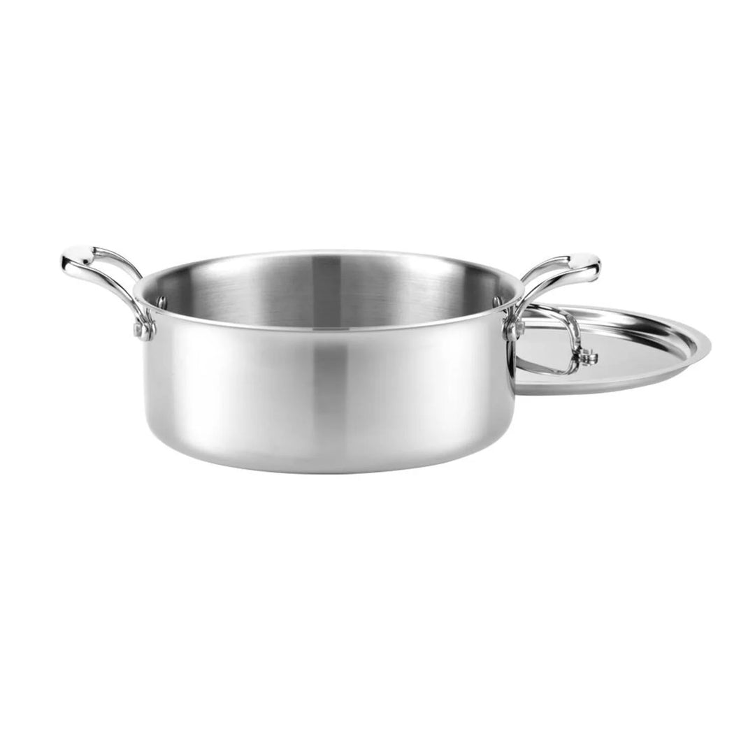 Heritage Steel Titanium Series 6 Quart Rondeau with Lid