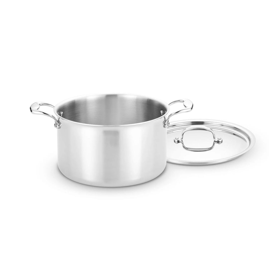 Heritage Steel Titanium Series 8 Quart Stock Pot with Lid