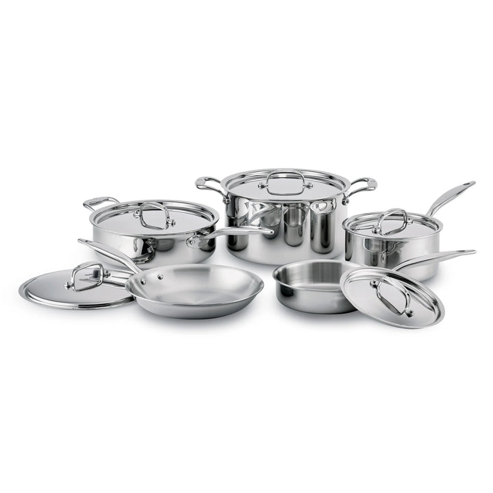 Heritage Steel Titanium Series 10-Piece Cookware Set