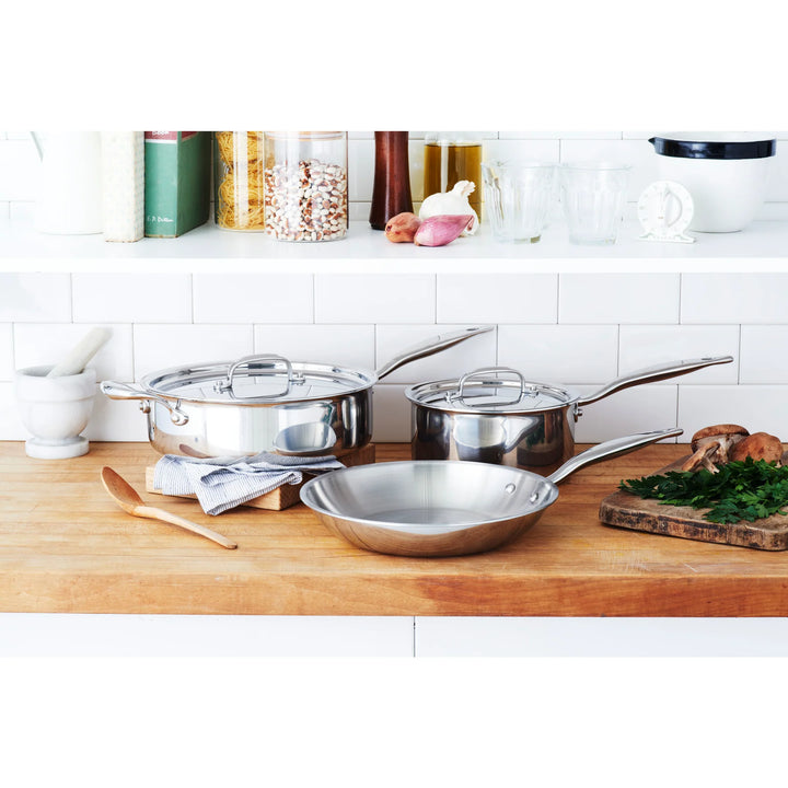 Heritage Steel Titanium Series 5-Piece Essential Cookware Set