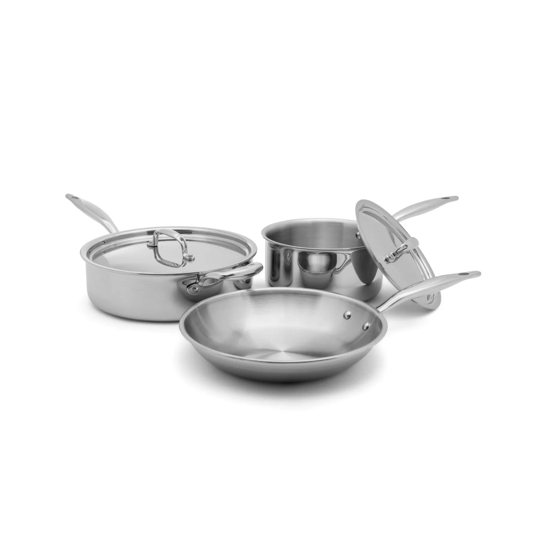 Heritage Steel Titanium Series 5-Piece Essential Cookware Set