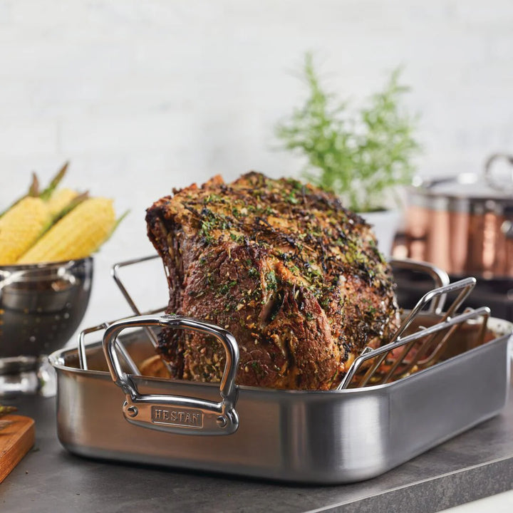 Provisions: 14.5-inch Classic Clad Roaster with Rack