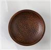 Heritage Lace Artisan Wood Hammered Round Bowl