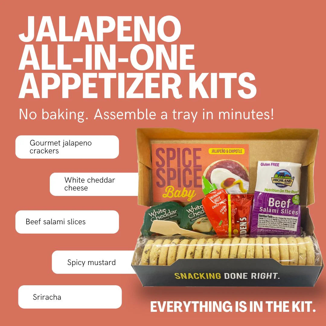 Snackable Jalapeño & Chipotle Crackerology Kit