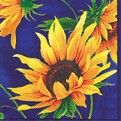 Sunshine Blue Lunch Napkin