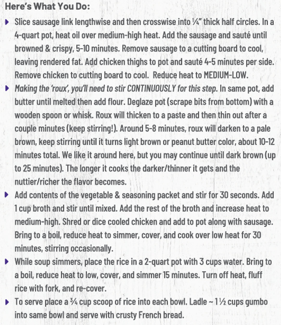 Louisiana Backyard Cajun Gumbo Mix