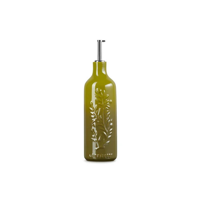Olive Branch Collection Oil Cruet with Embossing - 20oz