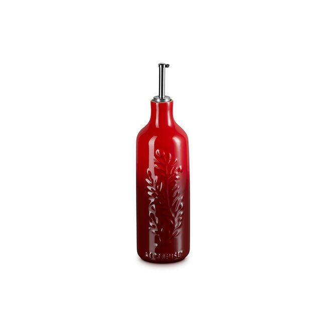 Olive Branch Collection Oil Cruet with Embossing - 20oz