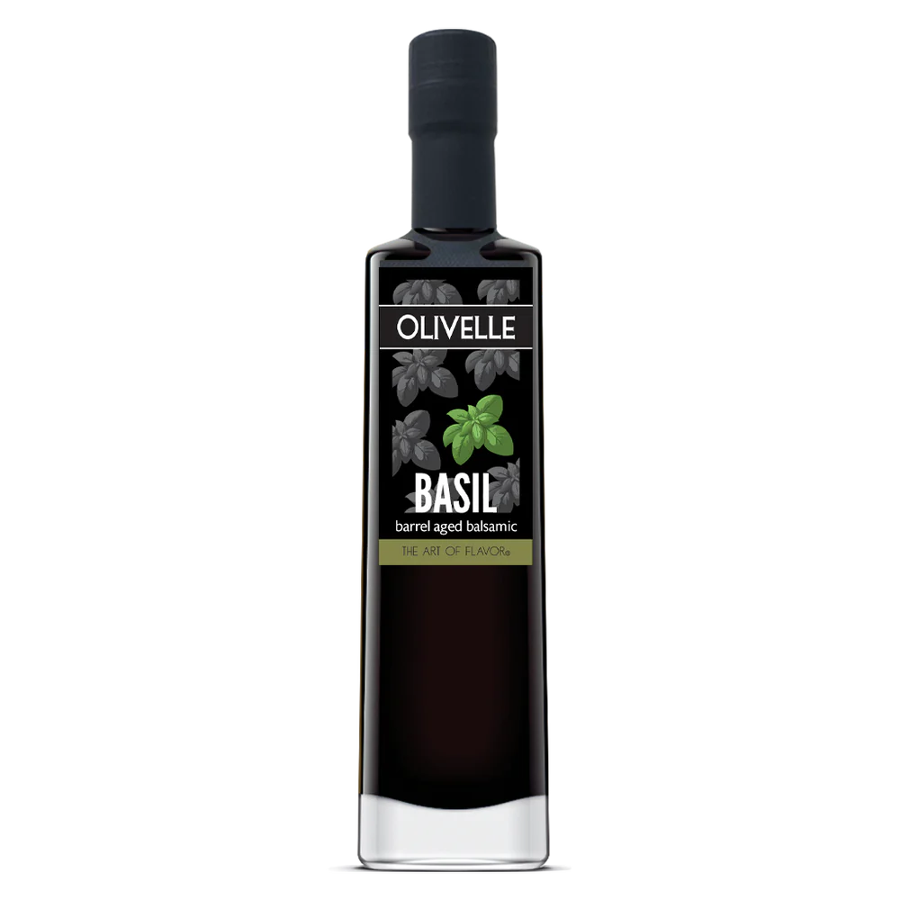 Basil Barred Aged Dark Balsamic Vinegar