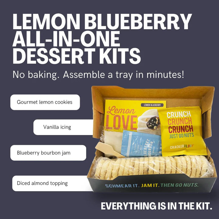 Snackable Lemon Blueberry Crackerology Kit