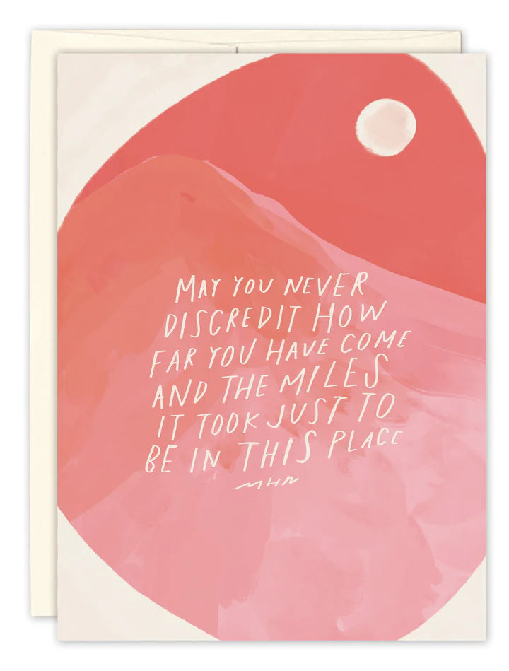 Never Discredit Birthday Card