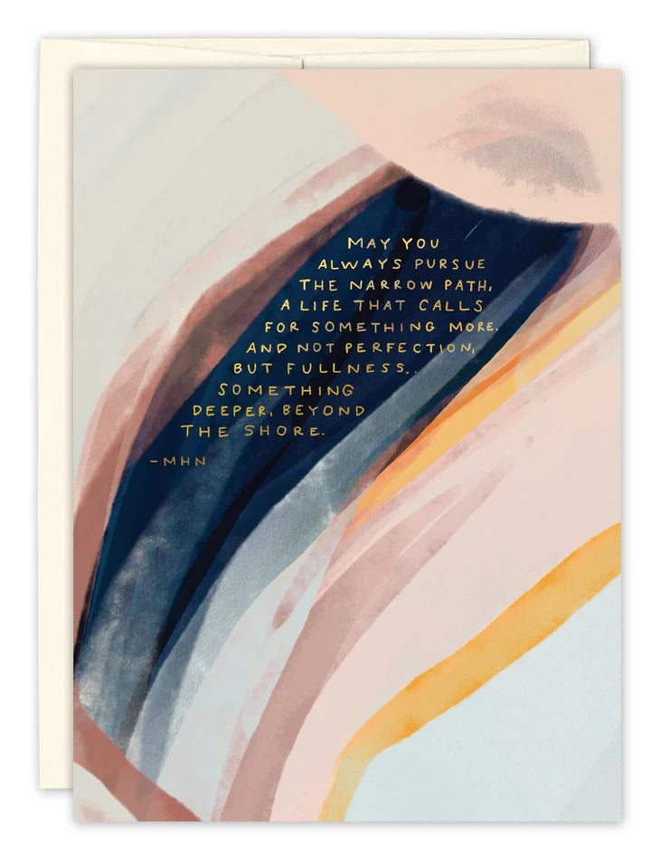 Narrow Path Birthday Card
