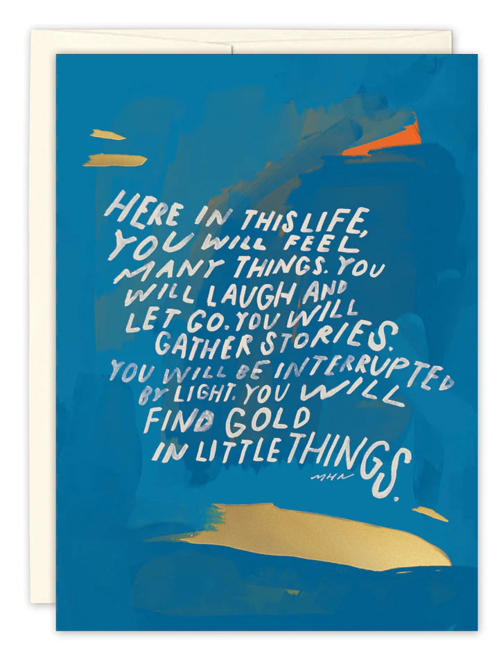 Here In This Life Birthday Card