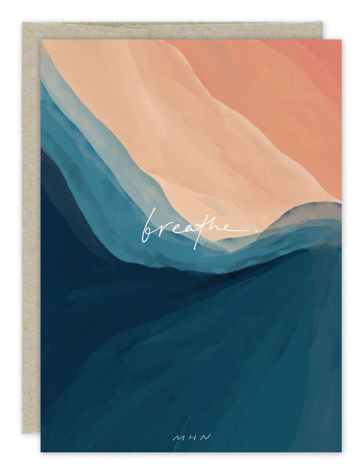 Breathe Encouragement Card