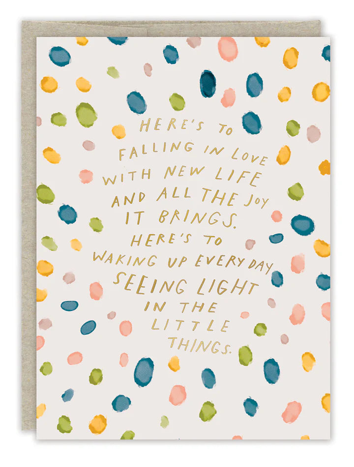 Little Things Baby Card