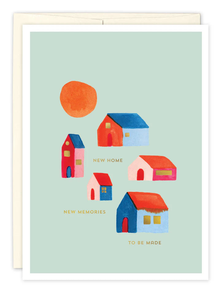 Houses Congrats Card
