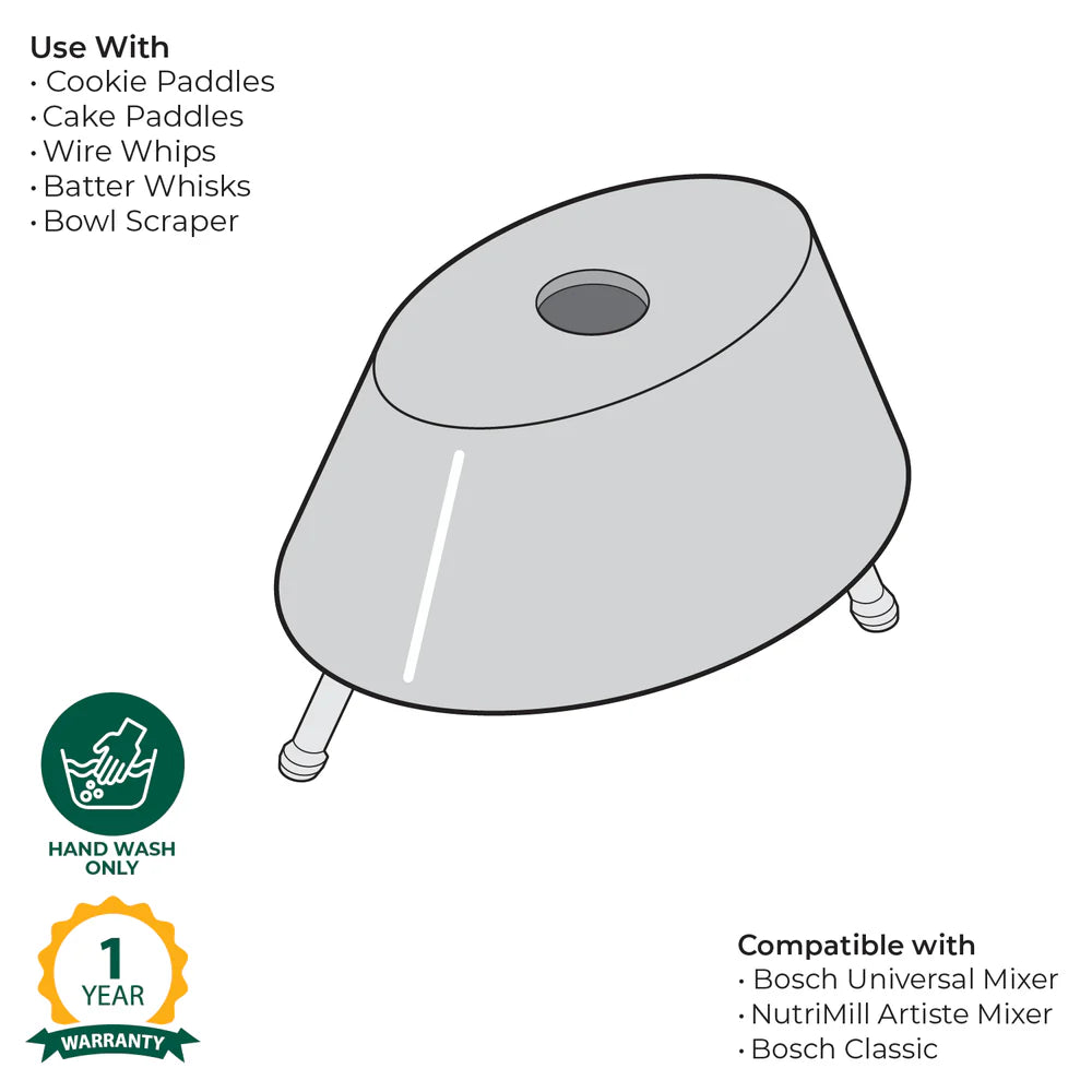 Bosch Cookie Paddles with Metal Whip Drive