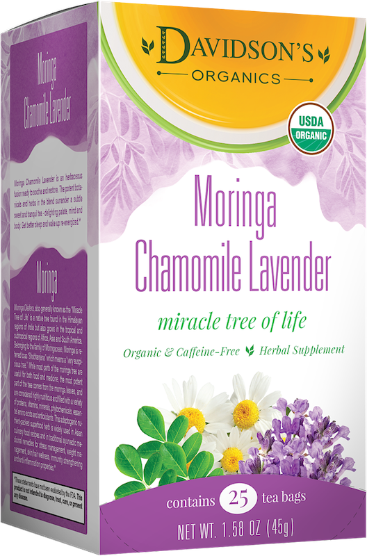 Moringa Chamomile Lavender Tea Bags