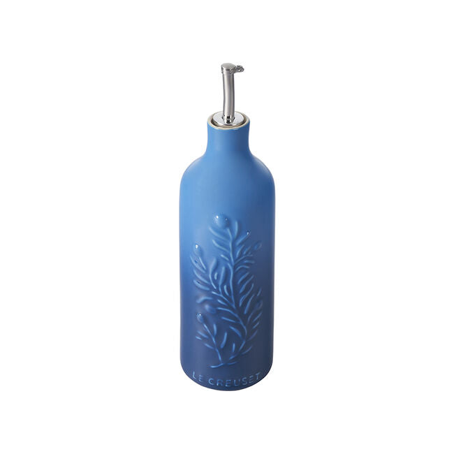 Olive Branch Collection Oil Cruet with Embossing - 20oz