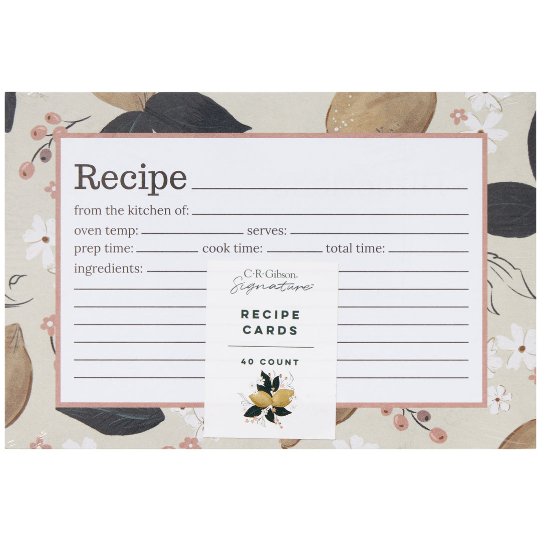 Lily & Val Lemons Recipe Cards