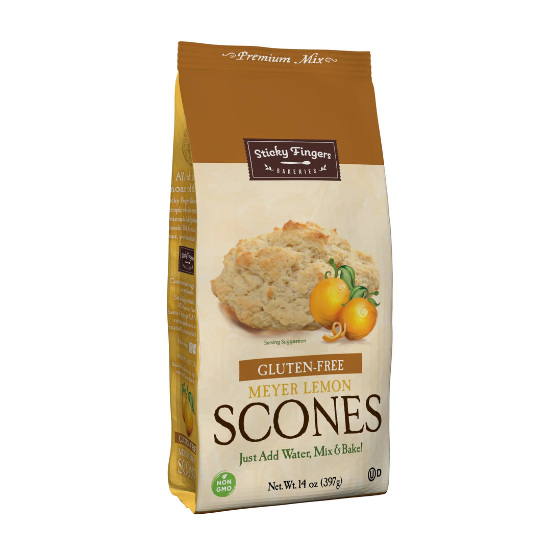 Gluten-Free Meyer Lemon Scones