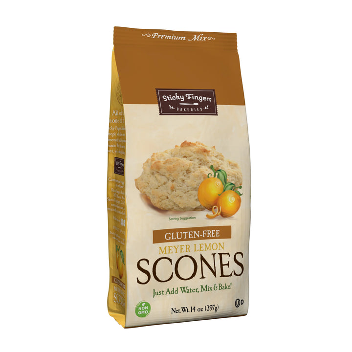 Gluten-Free Meyer Lemon Scones