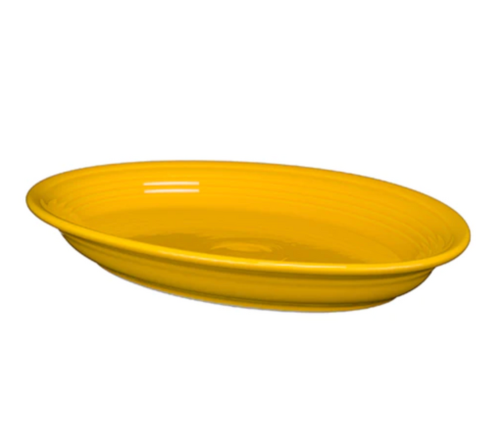 Fiestaware 13 5/8" Large Oval Serving Platter