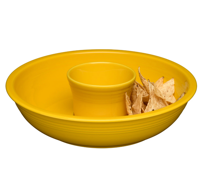 Fiestaware 2-Piece Chip-N-Dip Set, 12 7/8"