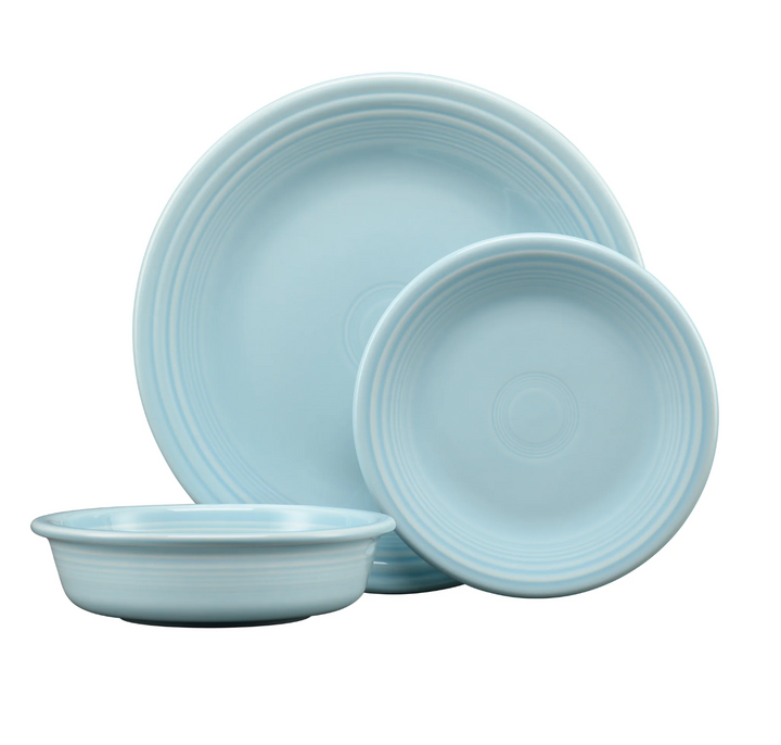 Fiestaware Classic Rim 3-Piece Place Setting