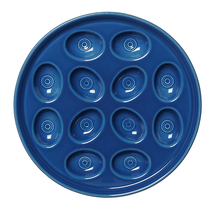 Fiestaware Round Egg Serving Platter 11 1/4"