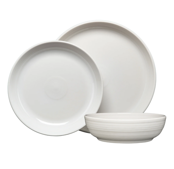 Fiestaware Coupe Bowl 3-Piece Place Setting