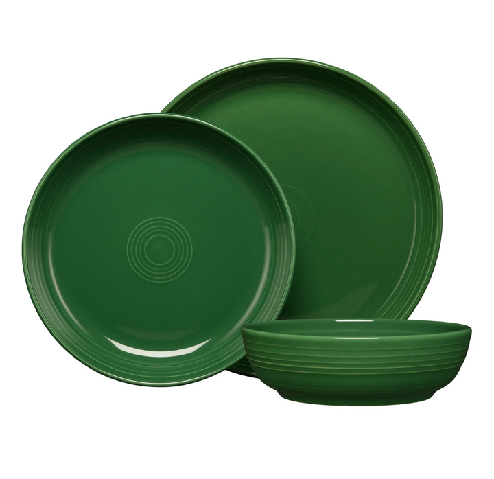 Fiestaware Coupe Bowl 3-Piece Place Setting