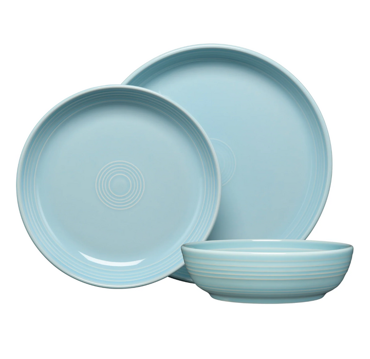 Fiestaware Coupe Bowl 3-Piece Place Setting