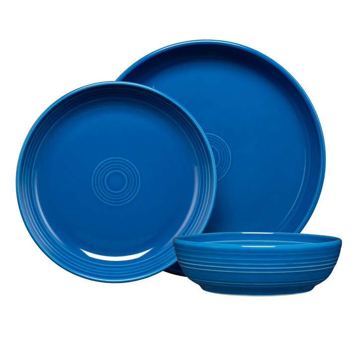 Fiestaware Coupe Bowl 3-Piece Place Setting