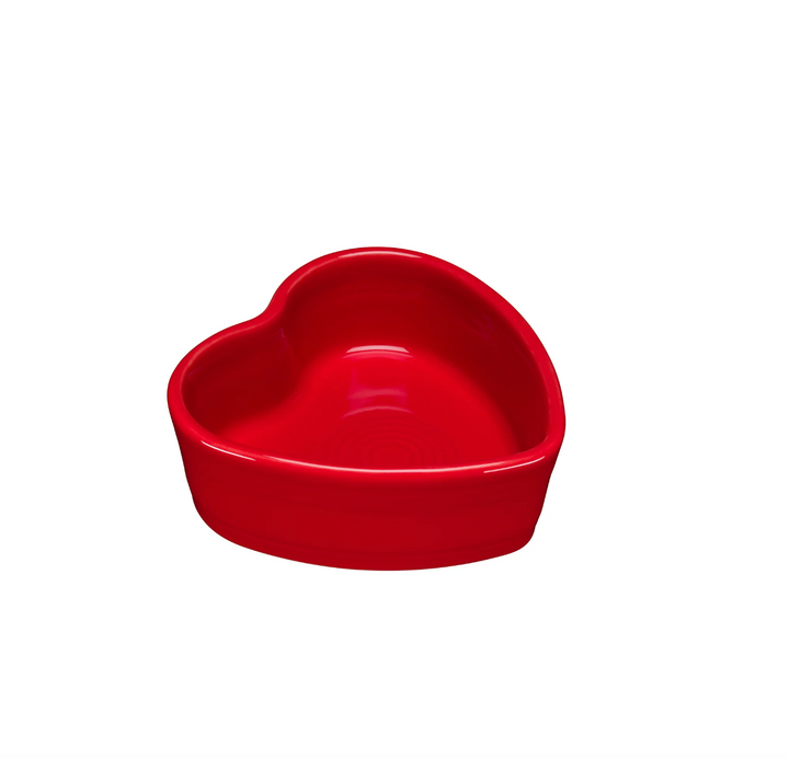 Fiestaware 4 1/2" Heart Shaped Ramekin, 7oz