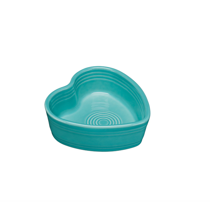 Fiestaware 4 1/2" Heart Shaped Ramekin, 7oz
