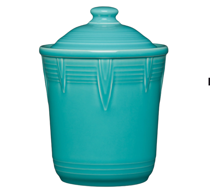 Fiestaware 1 Quart Small Chevron Canister