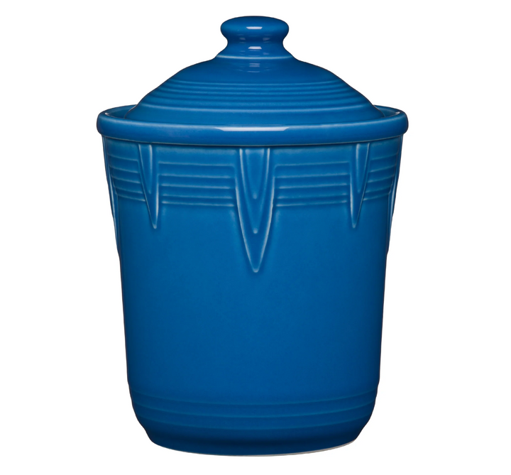 Fiestaware 1 Quart Small Chevron Canister